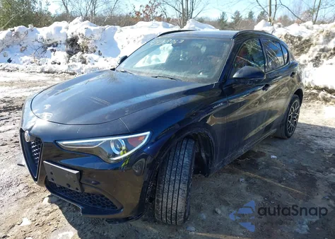 2022 Alfa Romeo Stelvio Veloce Ti Awd from USA, damaged, VIN ZASPAKBN1N7D25357